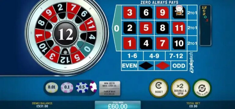 Mini Roulette (Playtech)