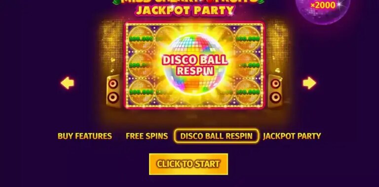 Miss Cherry Fruits Jackpot Party