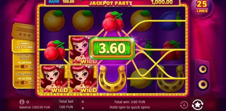 Miss Cherry Fruits Jackpot Party