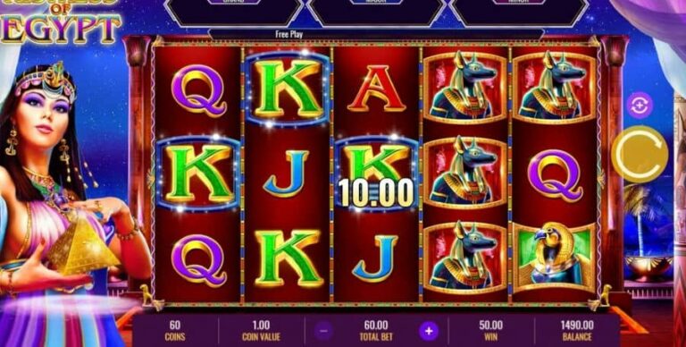 Mistress of Egypt Diamond Spins
