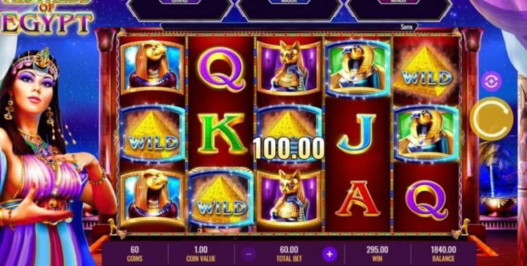 Mistress of Egypt Diamond Spins