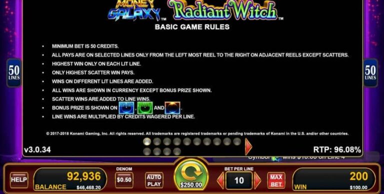 Money Galaxy Radiant Witch