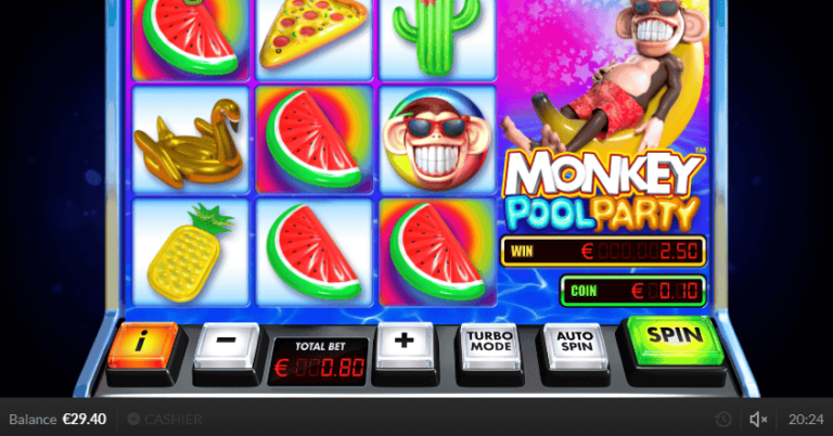 Monkey Pool Party
