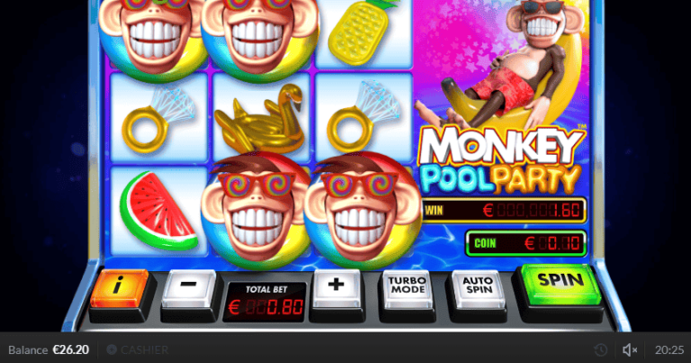 Monkey Pool Party