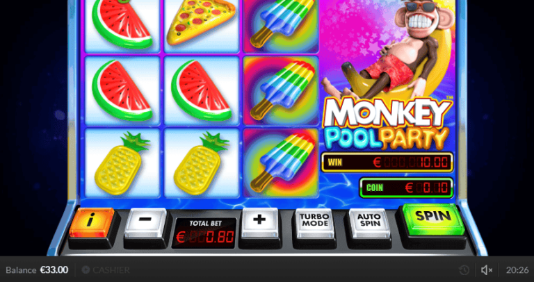 Monkey Pool Party