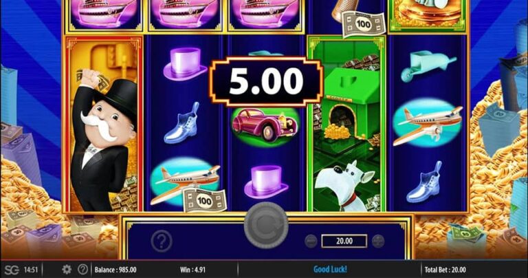 Monopoly Big Money Reel