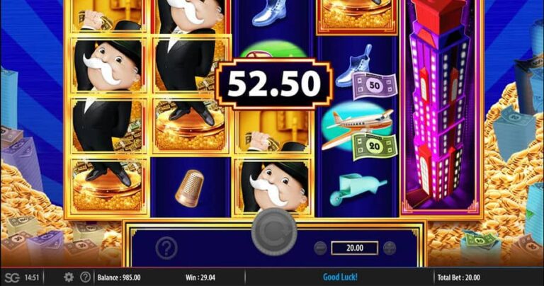 Monopoly Big Money Reel