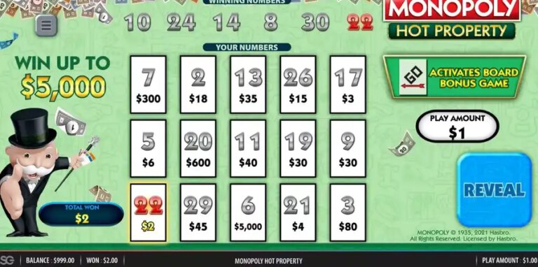 Monopoly Hot Property