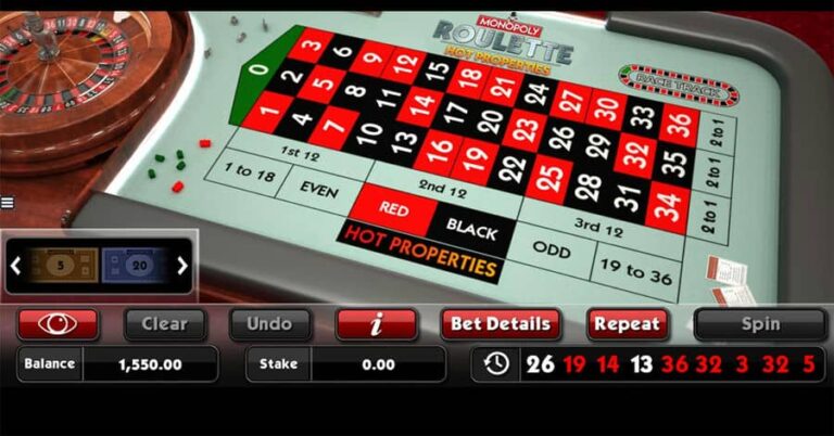 Monopoly Roulette Hot Properties