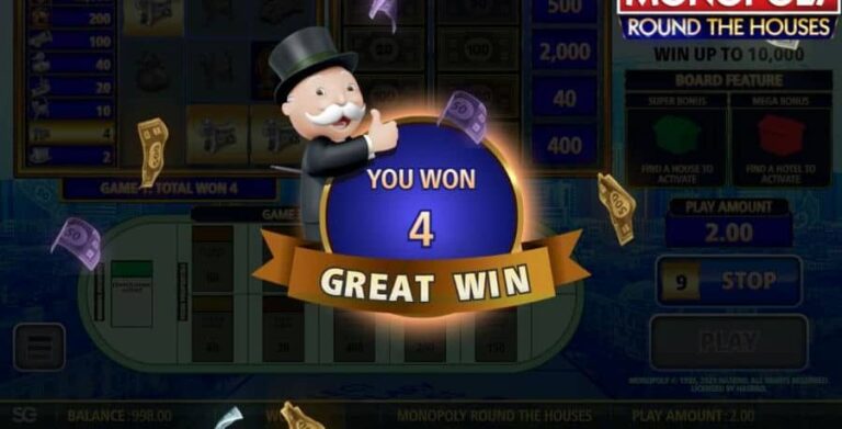 Monopoly Round The Houses