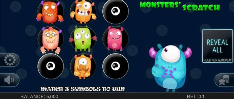 Monsters Scratch (Spinomenal)