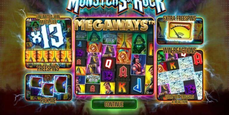 Monsters of Rock Megaways
