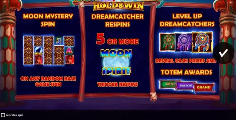 Moon Spirit Hold & Win