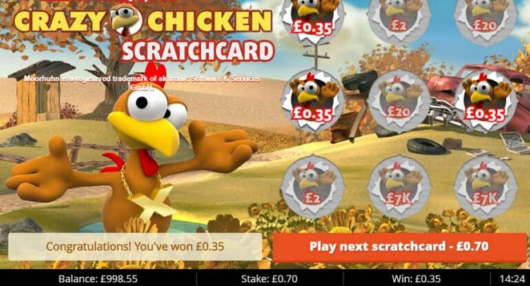 Moorhuhn Scratchcard