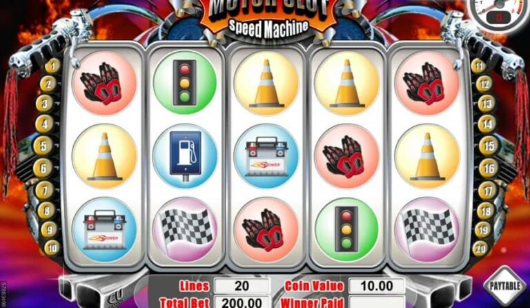 Motor Slot Speed Machine