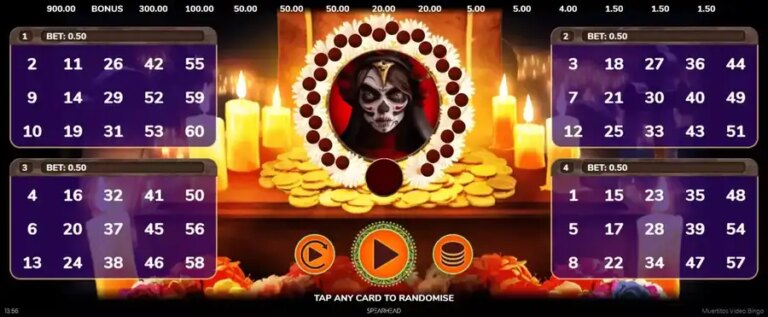 Muertitos Video Bingo