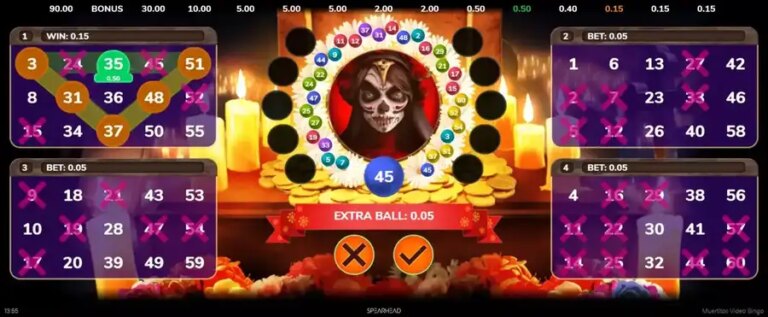 Muertitos Video Bingo