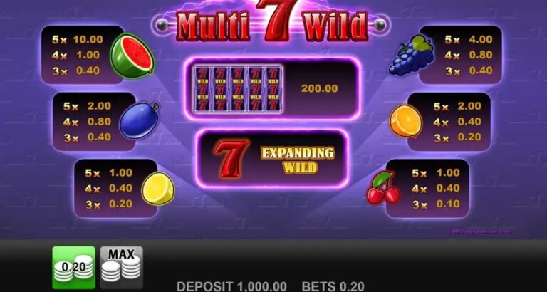 Multi 7 Wild