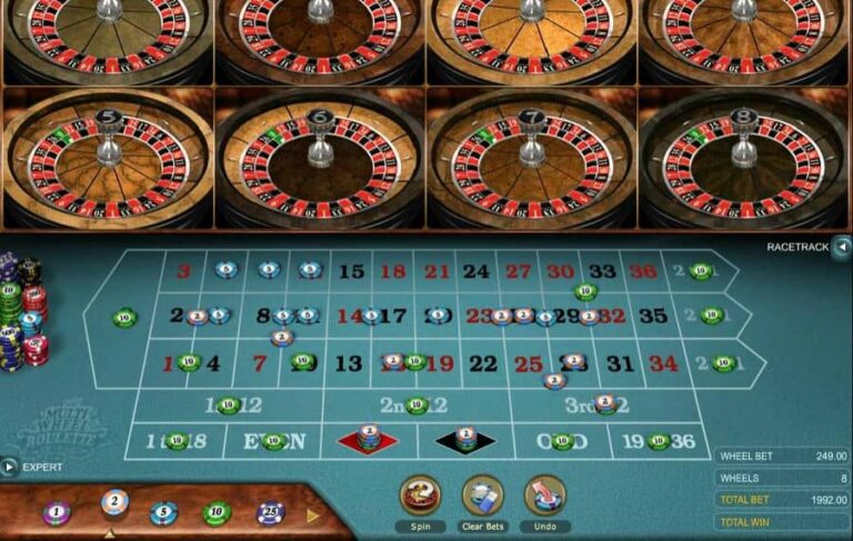 Multi Wheel Roulette Gold