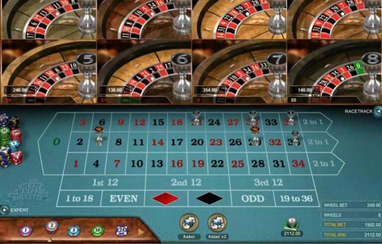 Multi Wheel Roulette Gold