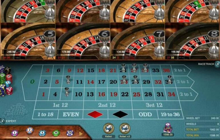 Multi Wheel Roulette Gold