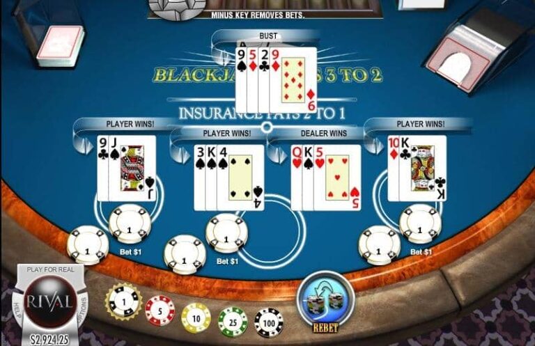 Multi-hand Blackjack