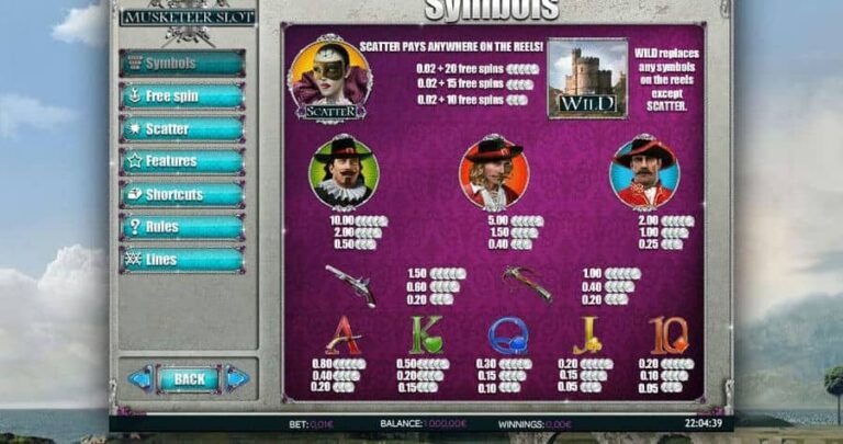 Musketeer Slot
