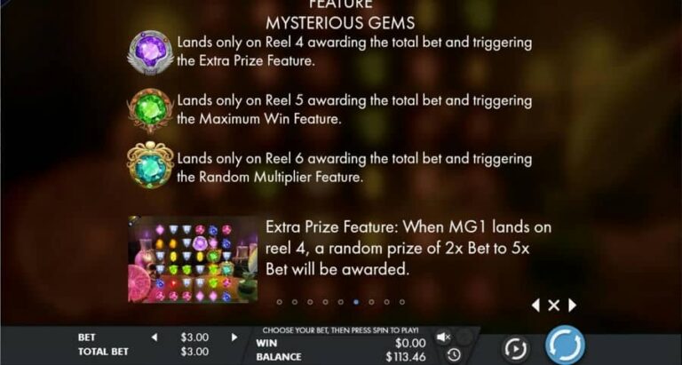 Mysterious gems