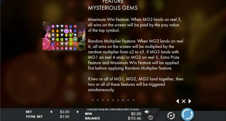 Mysterious gems
