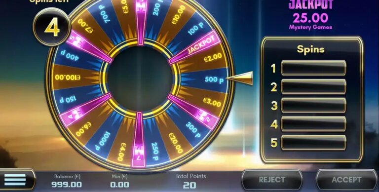 Mystery Burst Progressive Numbers