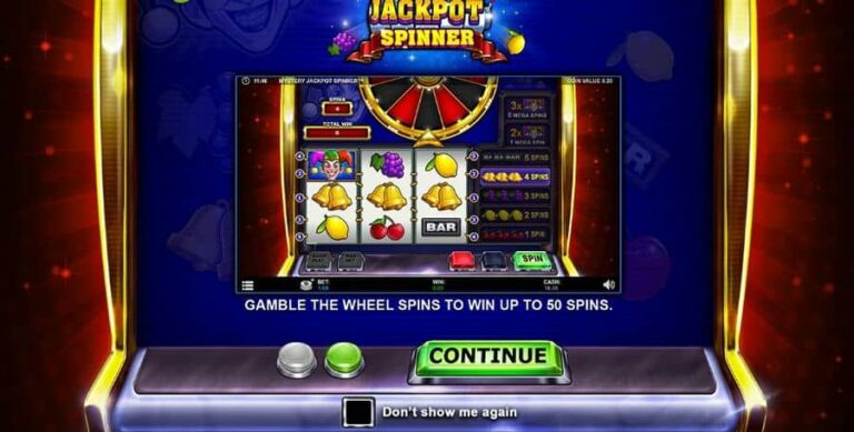 Mystery Jackpot Spinner