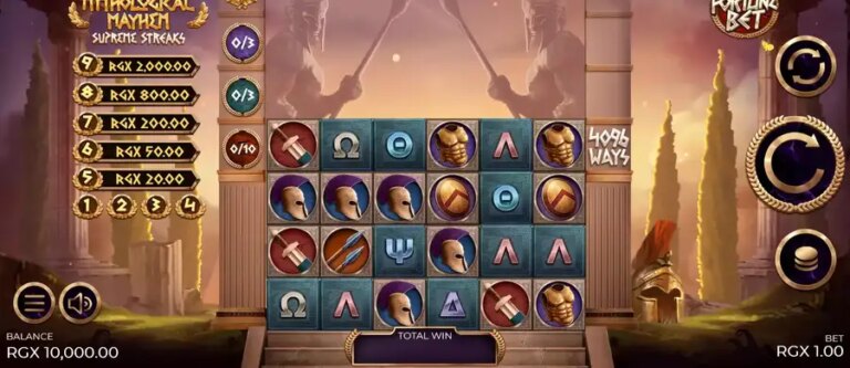Mythological Mayhem Supreme Streaks