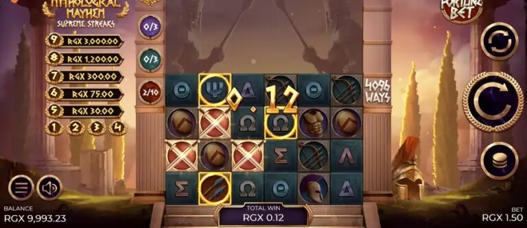 Mythological Mayhem Supreme Streaks