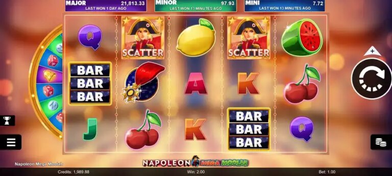 Napoleon Mega Moolah
