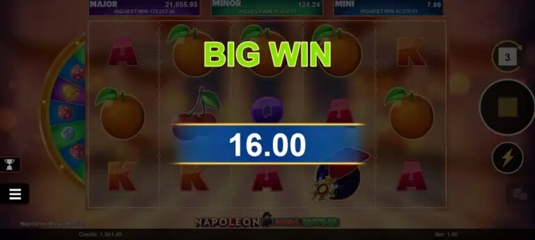 Napoleon Mega Moolah