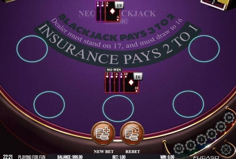 Neon Blackjack Classic