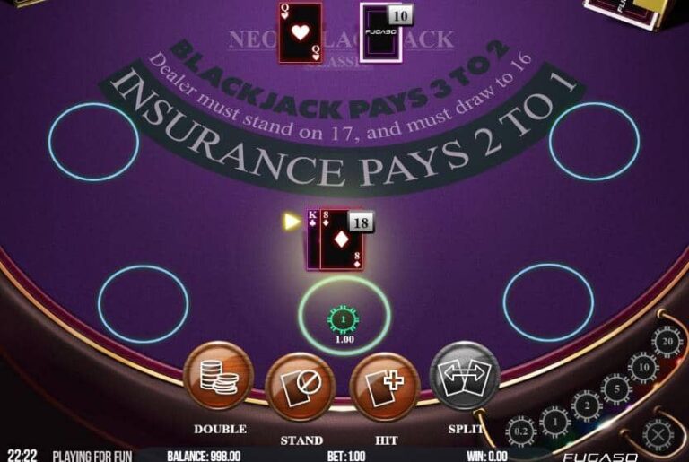 Neon Blackjack Classic