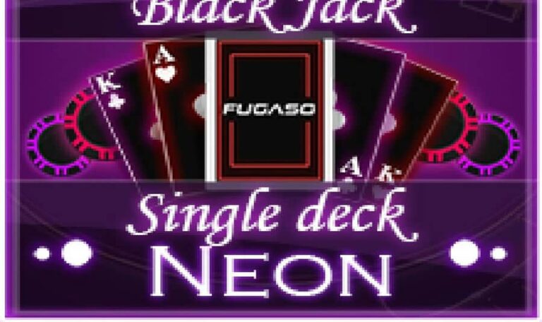 Neon Blackjack Single Deck
