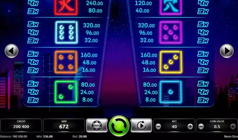 Neon Dice (KAJOT)