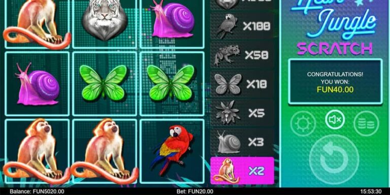 Neon Jungle Scratch