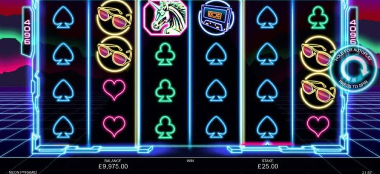 Neon Pyramid