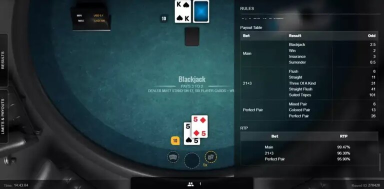 Non-Stop Blackjack