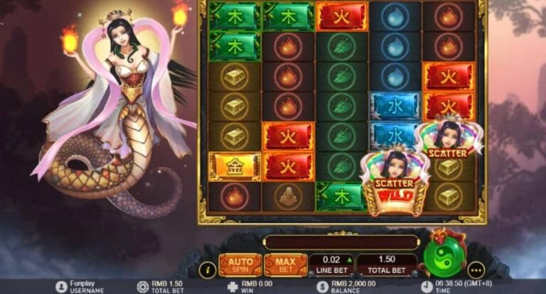 Nuwa And The Five Elements