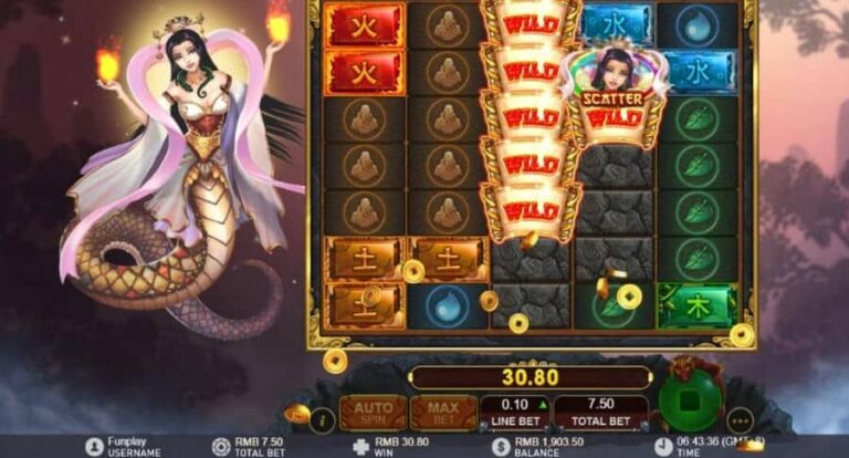 Nuwa And The Five Elements