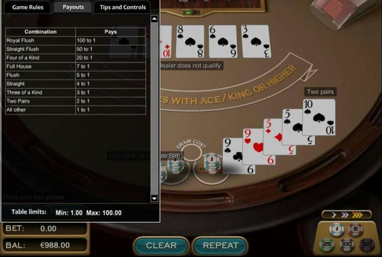 Oasis Poker (Nucleus Gaming)