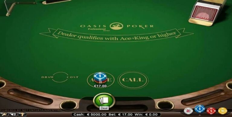 Oasis Poker Professional Series
