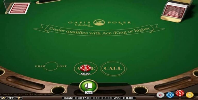 Oasis Poker Professional Series