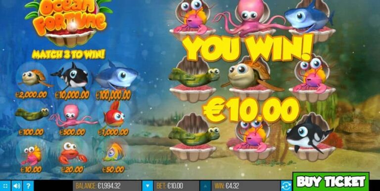 Ocean Fortune Scratch