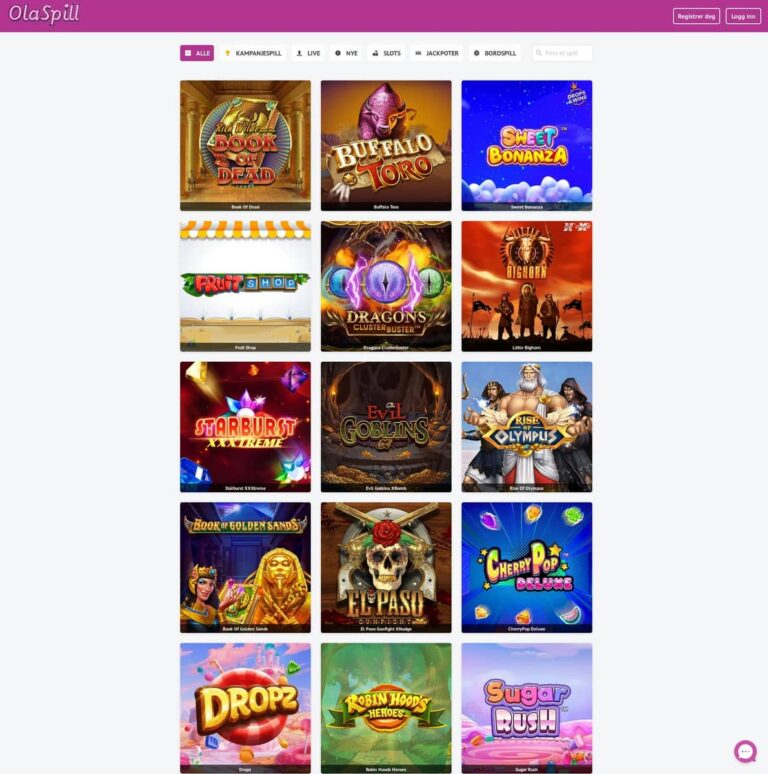 OlaSpill Casino