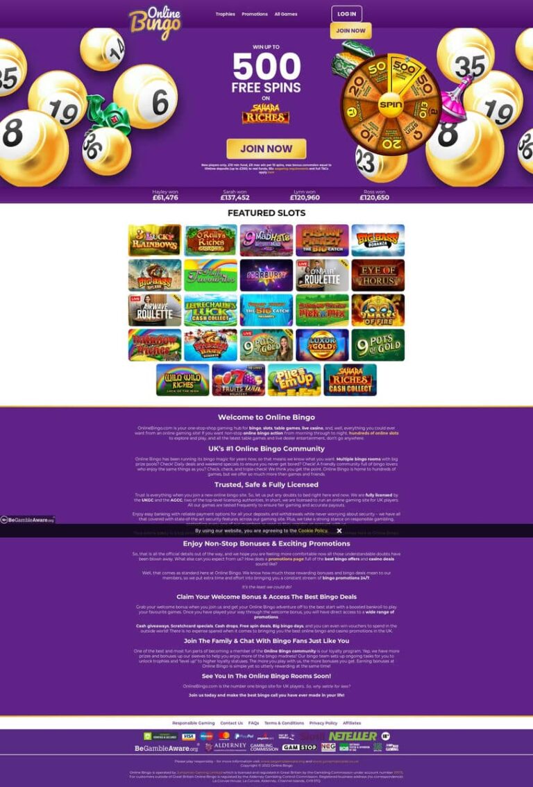 Online Bingo Casino